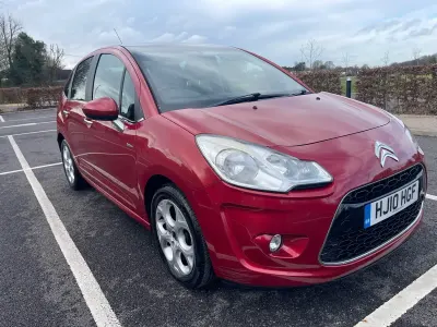 Usado Citroën C3 Exclusive 2010 Rojo Utilitario