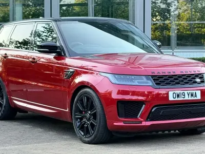 Used Land Rover Range Rover Sport 400 HP (294 kW) 2019 Red SUV