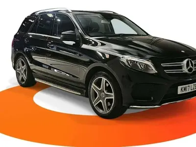 Used Mercedes GLE350 AMG line 258 HP (189 kW) 2017 Black SUV