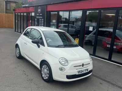 Used Fiat 500 Pop 69 HP (50 kW) 2014 White Hatchback
