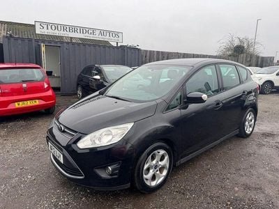 Used Ford C-MAX Zetec 105 HP (77 kW) 2012 Black MPV