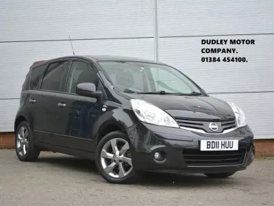 Used Nissan Note N-TEC 88 HP (64 kW) 2011 Black Hatchback