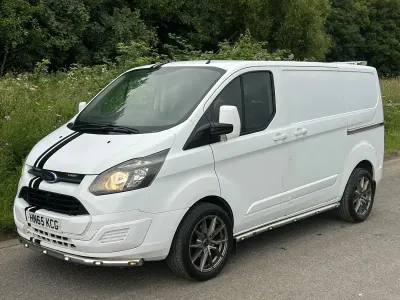 Used Ford Transit Custom 100 HP (73 kW) 2015 White Van