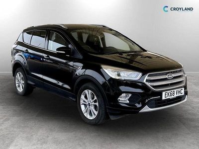 Used Ford Kuga Titanium 120 HP (88 kW) 2018 Black SUV