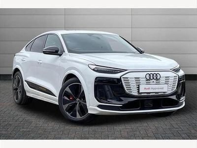 Glacier white Used 2025 Audi SQ6 e-tron Advanced SUV | £69,950 (Expensive)