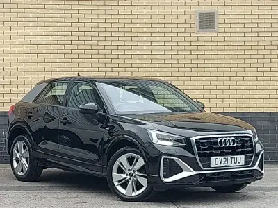 Used Audi Q2 S-Line 110 HP (80 kW) 2021 Black SUV