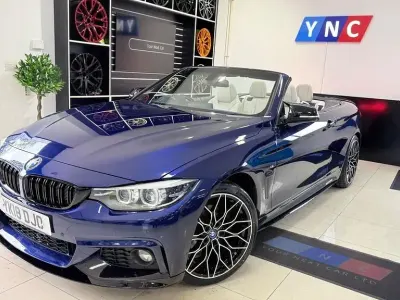 Usado BMW 420 M Sport 2018 Azul Cabrios