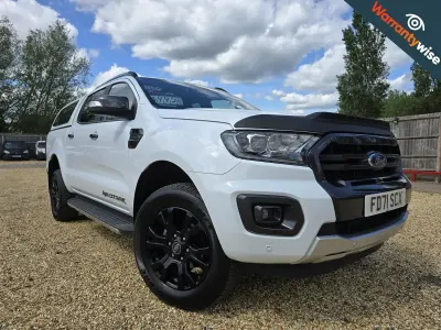 Begagnad Ford Ranger Wildtrack 2022 Vit Pickup