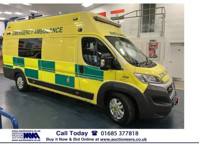 Used Fiat Ducato 180 HP (132 kW) 2016 Yellow Van