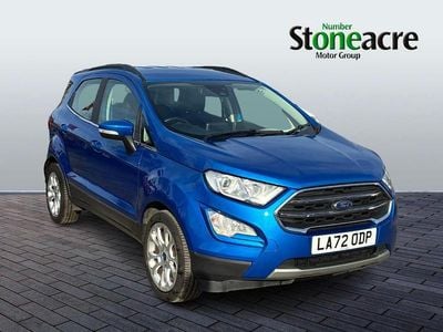 Used Ford Ecosport Titanium 125 HP (91 kW) 2022 Blue SUV