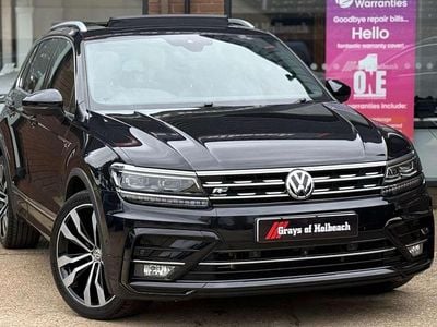 Used VW Tiguan R-line 150 HP (110 kW) 2019 Black SUV