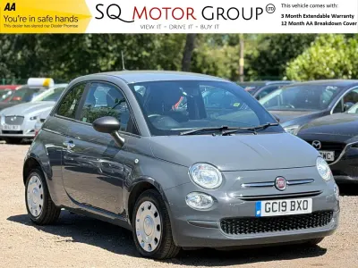 Used Fiat 500 Pop 69 HP (50 kW) 2019 Grey Hatchback
