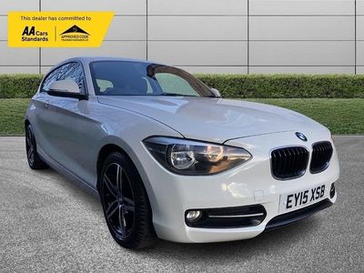 White Used 2015 BMW 116 Sport Line Hatchback | £4,195 (Fair price)