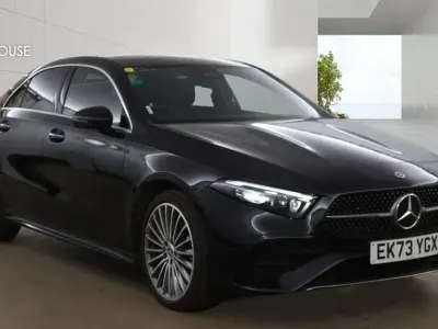 Used Mercedes A250 AMG line 2023 Black Sedan