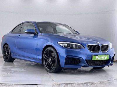 Used BMW 218 M Sport 2017 Blue Coupe