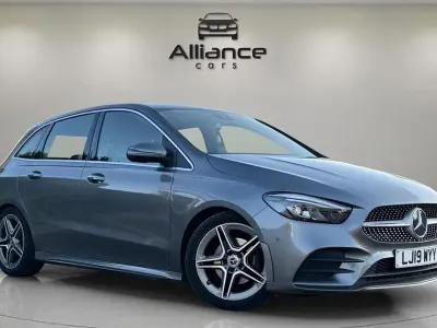 Used Mercedes B180 AMG Line Premium 136 HP (100 kW) 2019 Grey Hatchback