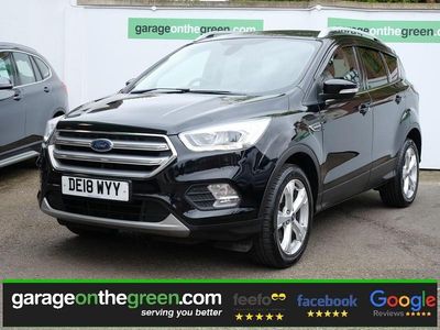Used Ford Kuga Titanium 150 HP (110 kW) 2018 Black SUV