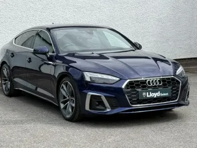 Used Audi A5 S-Line 2021 Blue Coupe