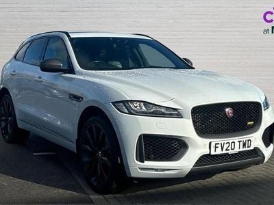 White Used 2020 Jaguar F-Pace SUV | £21,357 (Super price)