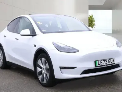 Used Tesla Model Y Long Range AWD 378 kW (514 HP) 2023 White SUV