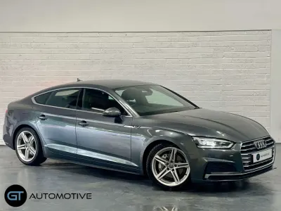 Begagnad Audi A5 S-Line 190 HK (139 kW) 2018 Grå Sportkupé