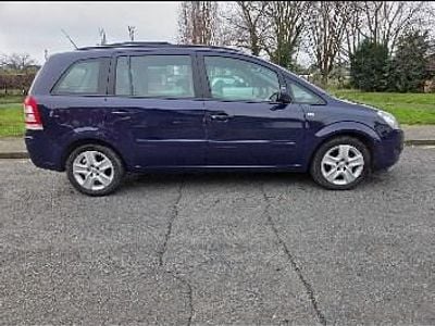 Used Vauxhall Zafira 2013 Blue MPV