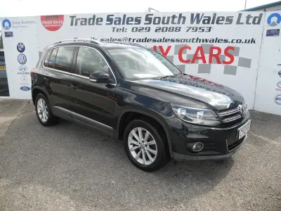 Used VW Tiguan SE 138 HP (101 kW) 2012 Black SUV