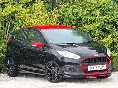 Used Ford Fiesta ST-Line 140 HP (102 kW) 2017 Black Hatchback