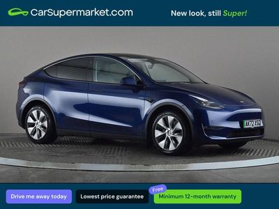 Used Tesla Model Y Long Range AWD 378 kW (514 HP) 2022 Blue SUV