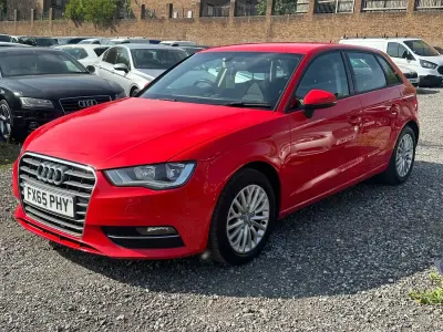 Used Audi A3 2015 Red Hatchback