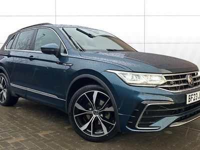 Blue Used 2023 VW Tiguan R-line SUV | £27,170 (Fair price)