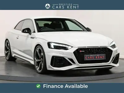 Used Audi RS5 Advanced 450 HP (330 kW) 2021 White Coupe
