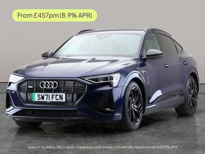 Used Audi e-tron Black Edition 300 kW (408 HP) 2022 Blue SUV
