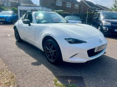 Used Mazda MX5 2018 White Cabriolet