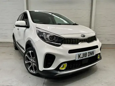 Used Kia Picanto X-Line 83 HP (61 kW) 2018 White Hatchback