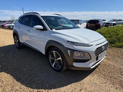 Second-hand Hyundai Kona Premium 120 CP (88 kW) 2018 Alb SUV