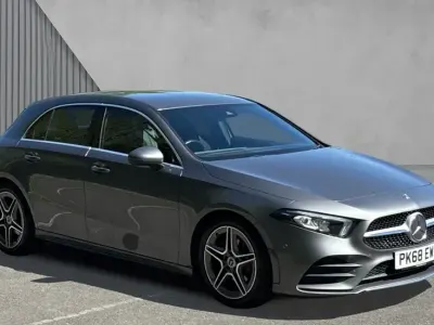Używany Mercedes A200 AMG line 156 KM (114 kW) 2018 Szary Hatchback