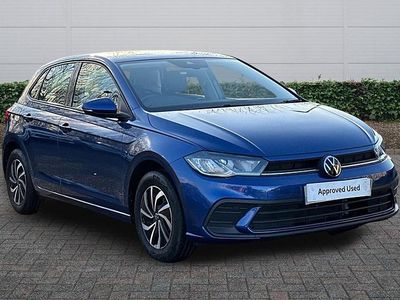 Used VW Polo Life 95 HP (69 kW) 2024 Blue Hatchback