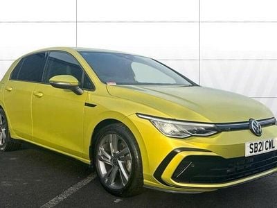 Yellow Used 2021 VW Golf VII R-line Hatchback | £14,298 (Good price)