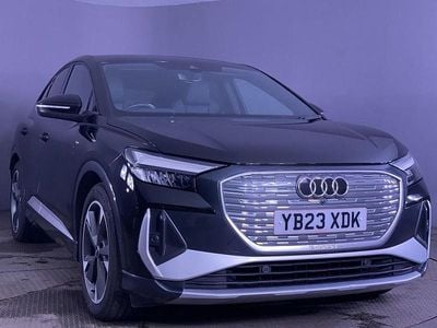 Used Audi Q4 Sportback e-tron S-Line 219 kW (299 HP) 2023 Black SUV