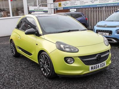 Used Vauxhall Adam Glam 70 HP (51 kW) 2014 Green Hatchback