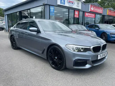 Used BMW 530e M Sport 252 HP (185 kW) 2019 Blue Sedan
