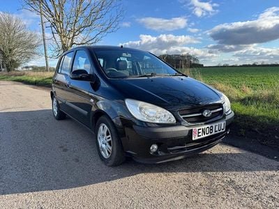 Used Hyundai Getz 95 HP (69 kW) 2008 Black Hatchback