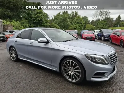 Used Mercedes S350 AMG line 258 HP (189 kW) 2016 Silver Sedan