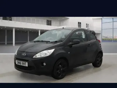 Usado Ford Ka Zetec 69 CV (50 kW) 2016 Negro Utilitario