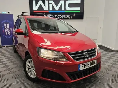 Begagnad Seat Alhambra Ecomotive 150 HK (110 kW) 2016 Röd Minibuss