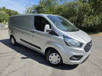 Used Ford Transit Custom Trend 130 HP (95 kW) 2018 Silver Van