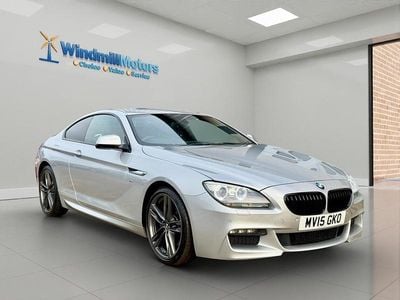 Silver Used 2015 BMW 640 M Sport Coupe | £13,950 (Fair price)