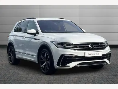 Used VW Tiguan R-line 150 HP (110 kW) 2022 White SUV