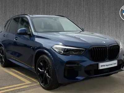 Used BMW X5 M Sport 286 HP (210 kW) 2022 Blue SUV